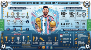 Prestasi Lionel Messi: Daftar Trofi, Rekor, dan Penghargaan yang Diraih