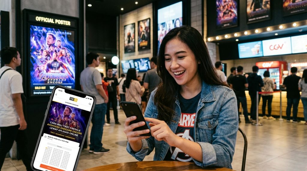Cara Beli Tiket Presale Avengers Endgame Encore Lewat Aplikasi Online