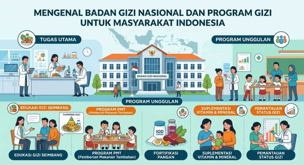Mengenal Badan Gizi Nasional dan Program Gizi untuk Masyarakat Indonesia