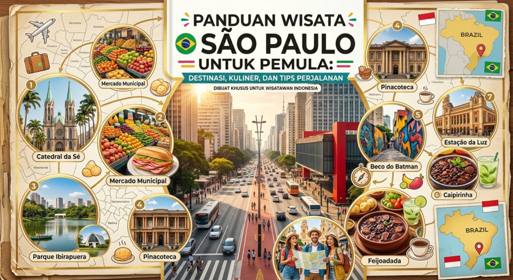 Panduan Wisata São Paulo untuk Pemula: Destinasi, Kuliner, dan Tips Perjalanan