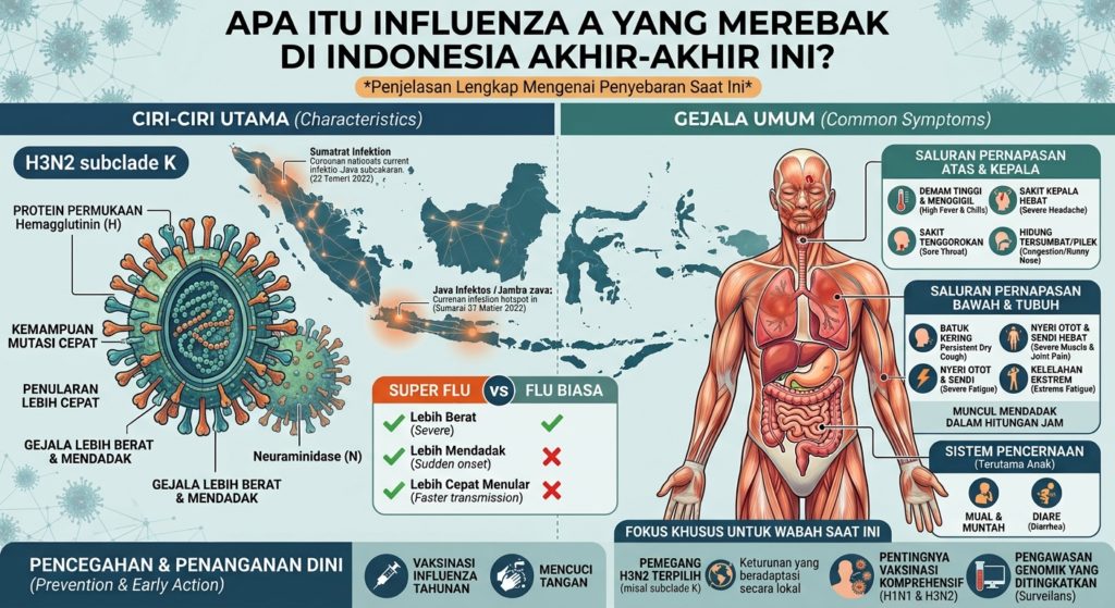 Apa Itu Influenza A yang Merebak di Indonesia Akhir-Akhir Ini?