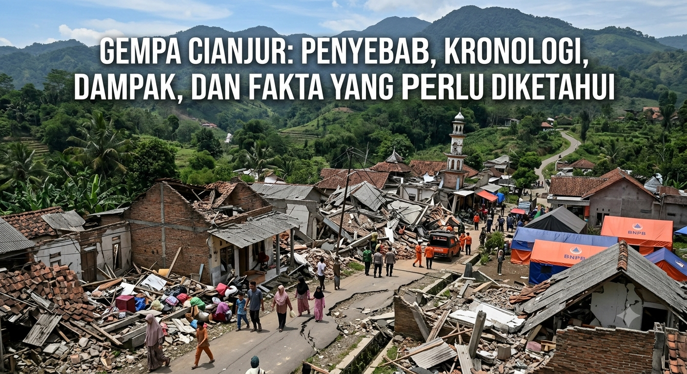 Gempa Cianjur: Penyebab, Kronologi, Dampak, dan Fakta yang Perlu Diketahui