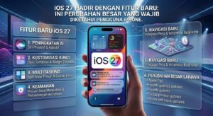 iOS 27 Hadir dengan Fitur Baru: Ini Perubahan Besar yang Wajib Diketahui Pengguna iPhone