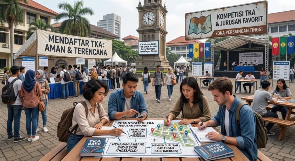 Cara Aman Lolos TKA untuk Jurusan Favorit dengan Persaingan Tinggi