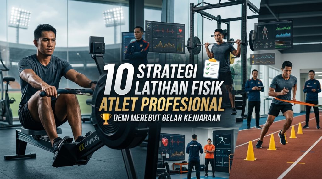 10 Strategi Latihan Fisik Atlet Profesional Demi Merebut Gelar Kejuaraan