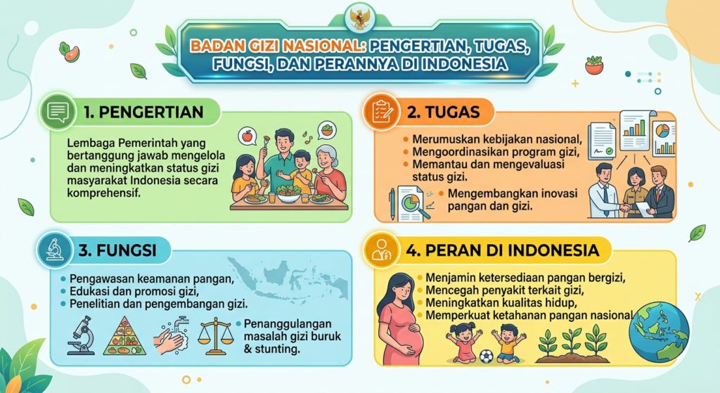 Badan Gizi Nasional: Pengertian, Tugas, Fungsi, dan Perannya di Indonesia