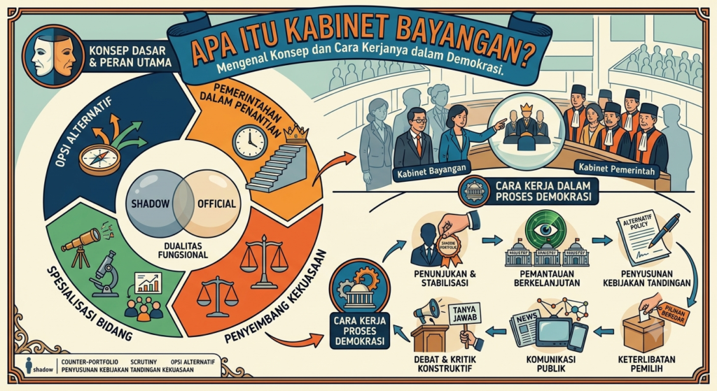 Apa Itu Kabinet Bayangan? Mengenal Konsep dan Cara Kerjanya dalam Demokrasi