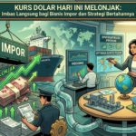 Kurs Dolar Hari Ini Melonjak: Imbas Langsung bagi Bisnis Impor dan Strategi Bertahannya