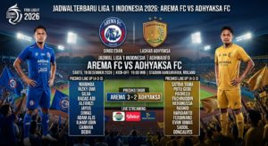 Jadwal Arema FC vs Adhyaksa Terbaru 2026: Kick-off, Live Streaming, Prediksi Line Up, dan Skor