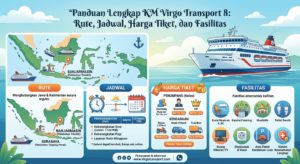 Panduan Lengkap KM Virgo Transport 8: Rute, Jadwal, Harga Tiket, dan Fasilitas