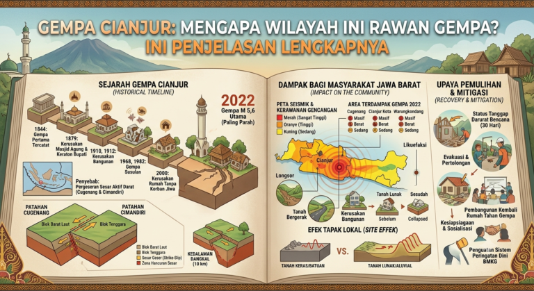 Gempa Cianjur: Mengapa Wilayah Ini Rawan Gempa? Ini Penjelasan Lengkapnya