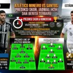Atlético Mineiro vs Santos: Prediksi Skor, Jadwal, H2H, dan Berita Terbaru
