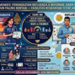 Kemenkes: Peningkatan Influenza A Musiman, Anak 0–4 Tahun Paling Rentan — Fasilitas Kesehatan Tetap Aman