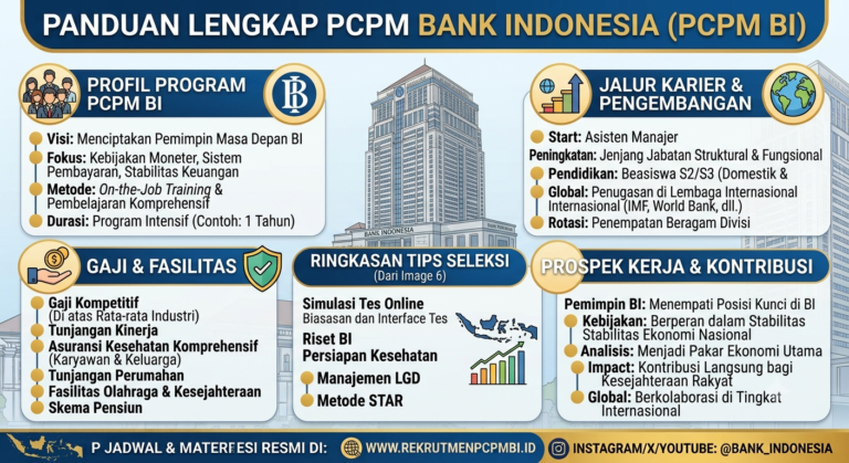 PCPM Bank Indonesia: Profil Program, Syarat Pelamar, Gaji, Karier, dan Prospek Kerja