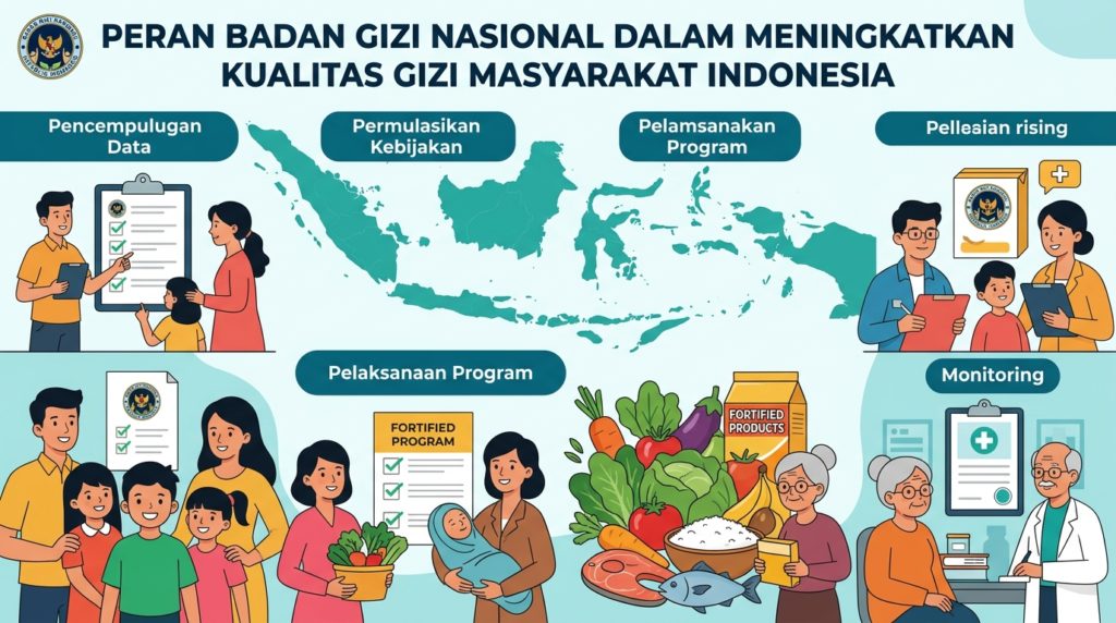 Peran Badan Gizi Nasional dalam Meningkatkan Kualitas Gizi Masyarakat Indonesia