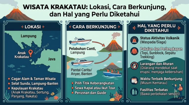 Wisata Krakatau: Lokasi, Cara Berkunjung, dan Hal yang Perlu Diketahui