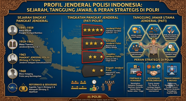Profil Jenderal Polisi Indonesia: Sejarah Pangkat, Tanggung Jawab, dan Peran Strategis di Polri