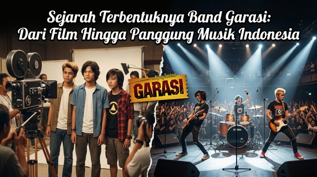Sejarah Terbentuknya Band Garasi: Dari Film Hingga Panggung Musik Indonesia