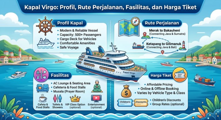 Kapal Virgo: Profil, Rute Perjalanan, Fasilitas, dan Harga Tiket