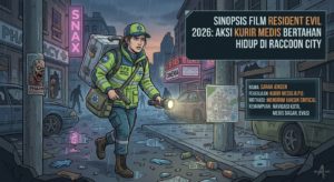 Sinopsis Film Resident Evil 2026: Aksi Kurir Medis Bertahan Hidup di Raccoon City