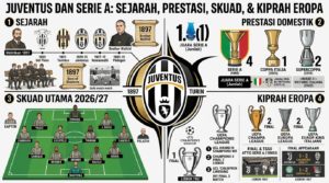 Juventus dan Serie A: Sejarah, Prestasi, Skuad, serta Kiprah di Kompetisi Eropa