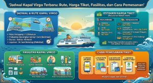 Jadwal Kapal Virgo Terbaru: Rute, Harga Tiket, Fasilitas, dan Cara Pemesanan