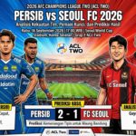 Persib vs Seoul FC: Performa Terbaru, H2H, Statistik Pertandingan, dan Prediksi Skor