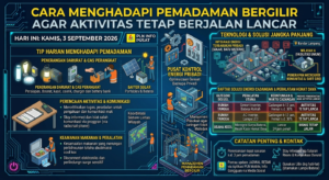 Cara Menghadapi Pemadaman Bergilir agar Aktivitas Tetap Berjalan Lancar