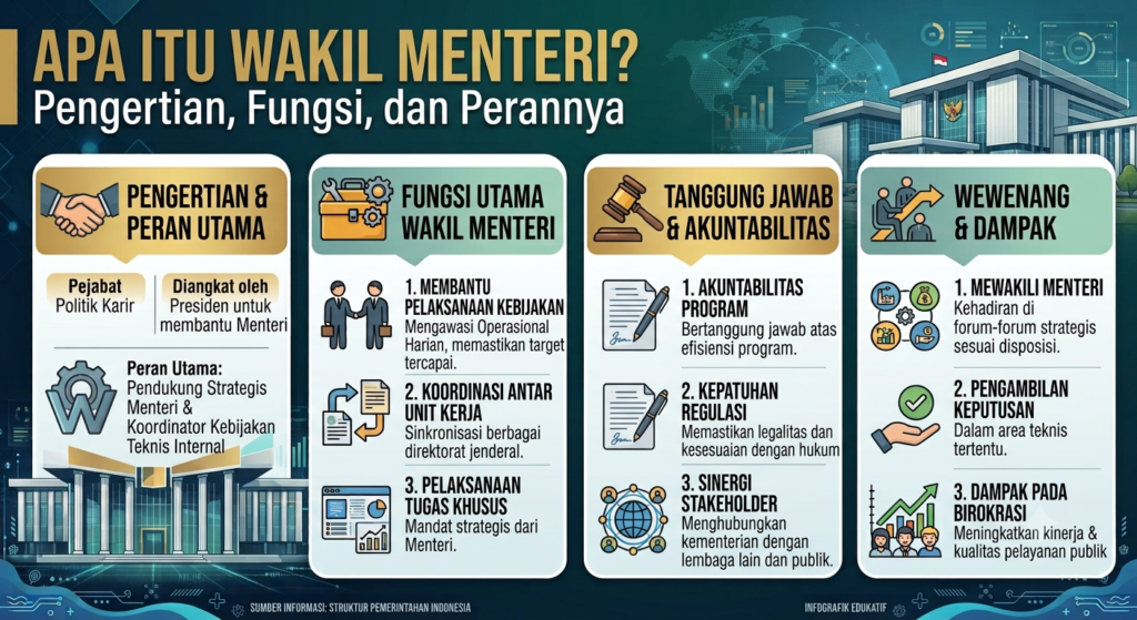 Apa Itu Wakil Menteri? Ini Pengertian, Fungsi, dan Perannya