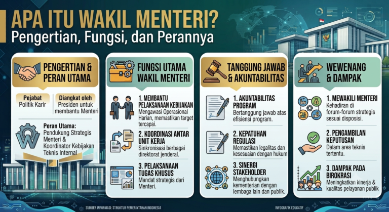 Apa Itu Wakil Menteri? Ini Pengertian, Fungsi, dan Perannya