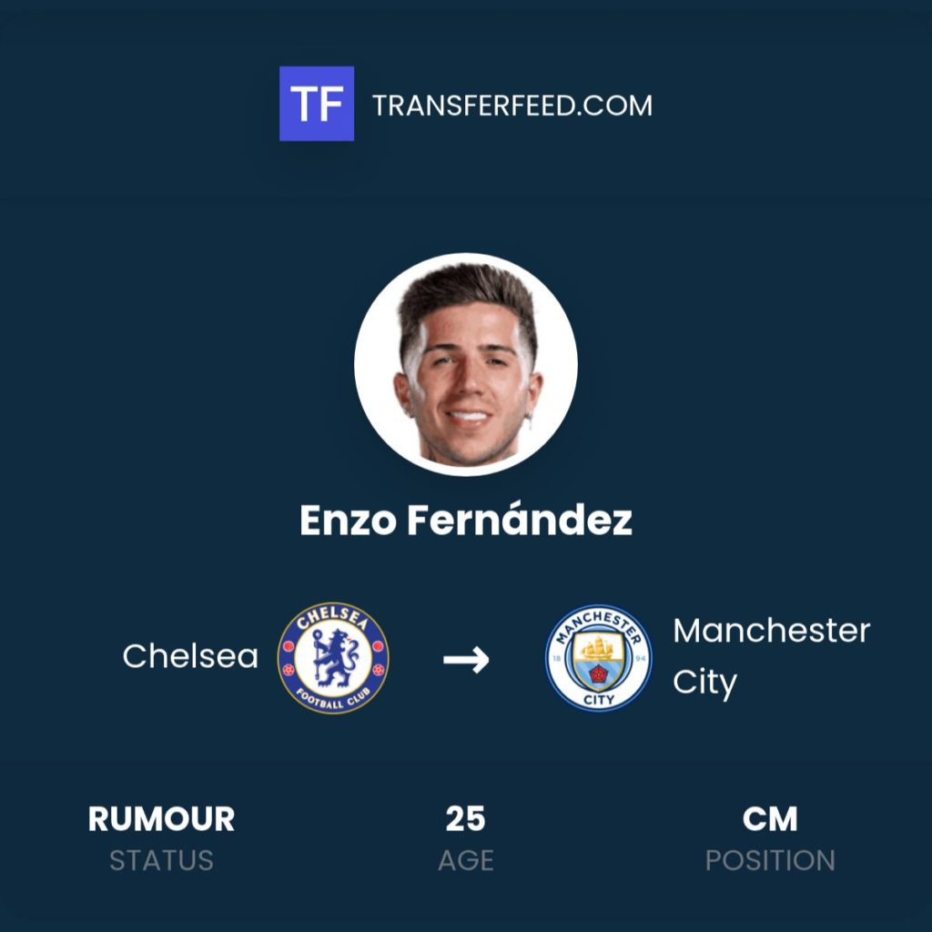 Chelsea Transfer Drama Berlanjut: Enzo Fernandez Pindah ke Man City, Klub Lain Siap Rekrut Midfielder, Dan Skema Bawah Tanah Bournemouth Menjadi Sorotan