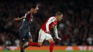 Odegaard Menoreh Gol Dramatis, Arsenal Awali Kejuaraan Champions League 1-0 atas Napoli