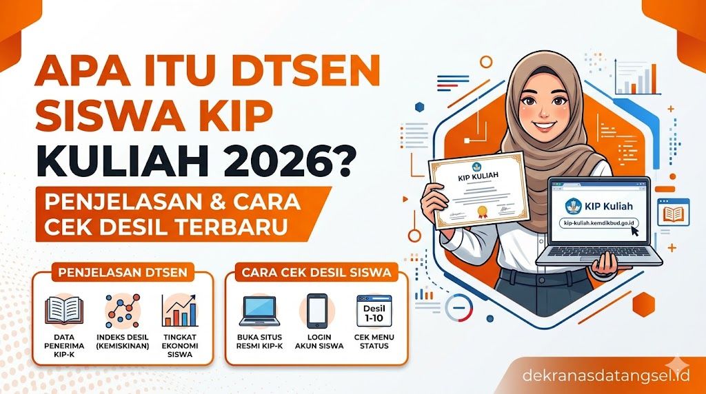 PIP 2026 Terbongkar: Sistem Desil, DTSEN, dan Tantangan Cek KIP Kuliah Menjadi Sorotan