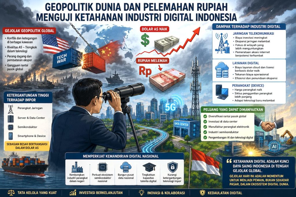 Rupiah Terguncang: Geopolitik, Cadangan Devisa, dan Pasar Global Menjadi Faktor Utama