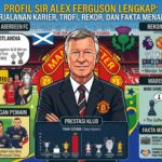 Profil Sir Alex Ferguson Lengkap: Perjalanan Karier, Trofi, Rekor, dan Fakta Menarik