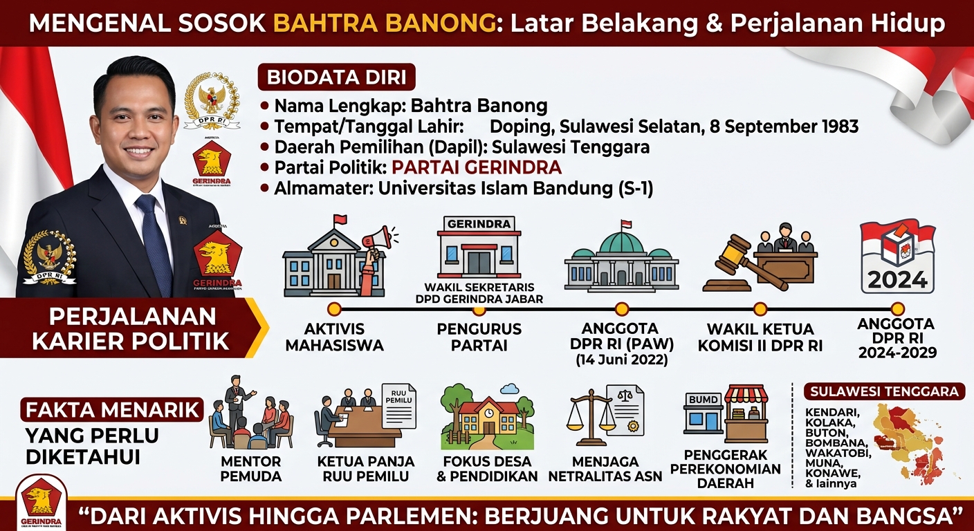 Siapa Bahtra Banong? Mengenal Sosok, Latar Belakang, dan Perjalanan Hidupnya
