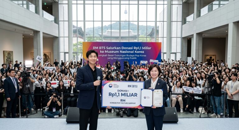 RM BTS Salurkan Donasi Rp1,1 Miliar ke Museum Nasional Korea, Langkah Besar Dukungan Budaya Pop Korea yang Mengguncang Publik