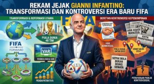 Rekam Jejak Gianni Infantino: Transformasi dan Kontroversi Era Baru FIFA
