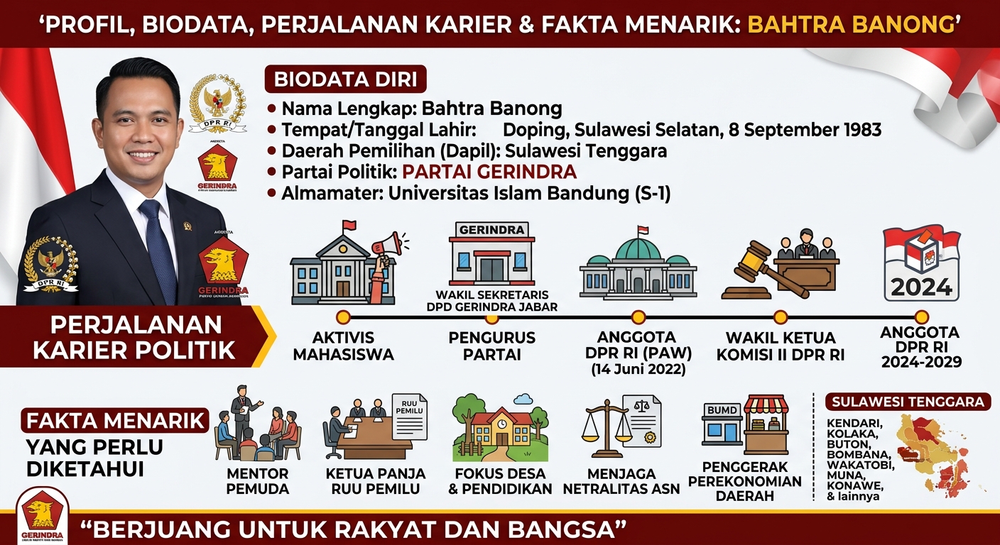 Bahtra Banong: Profil, Biodata, Perjalanan Karier, dan Fakta Menarik yang Perlu Diketahui