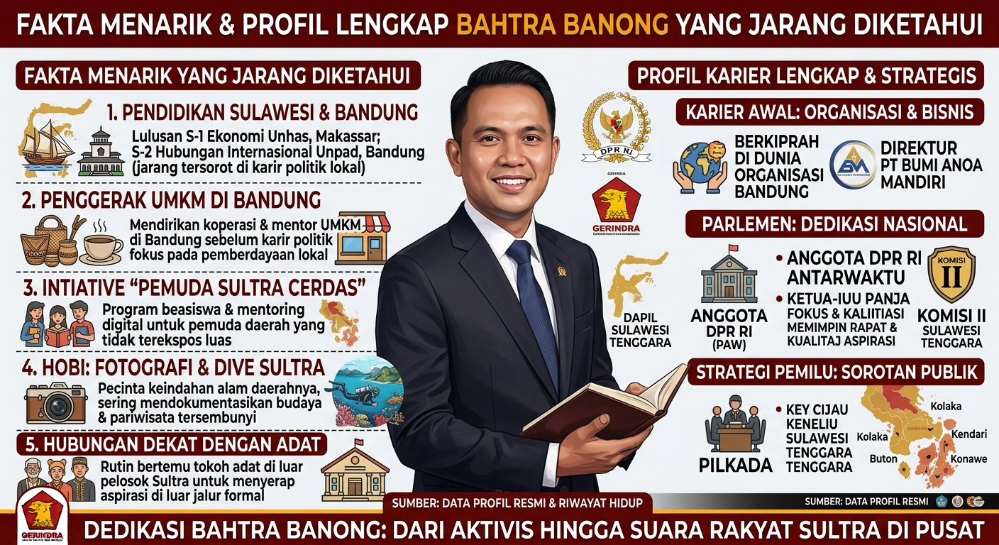 Fakta Menarik Bahtra Banong yang Jarang Diketahui, Simak Profil Lengkapnya