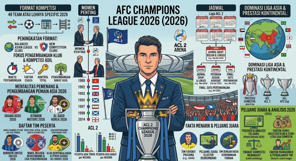 ACL 2 2026: Daftar Tim Peserta, Jadwal Pertandingan, Format Kompetisi, dan Peluang Juara