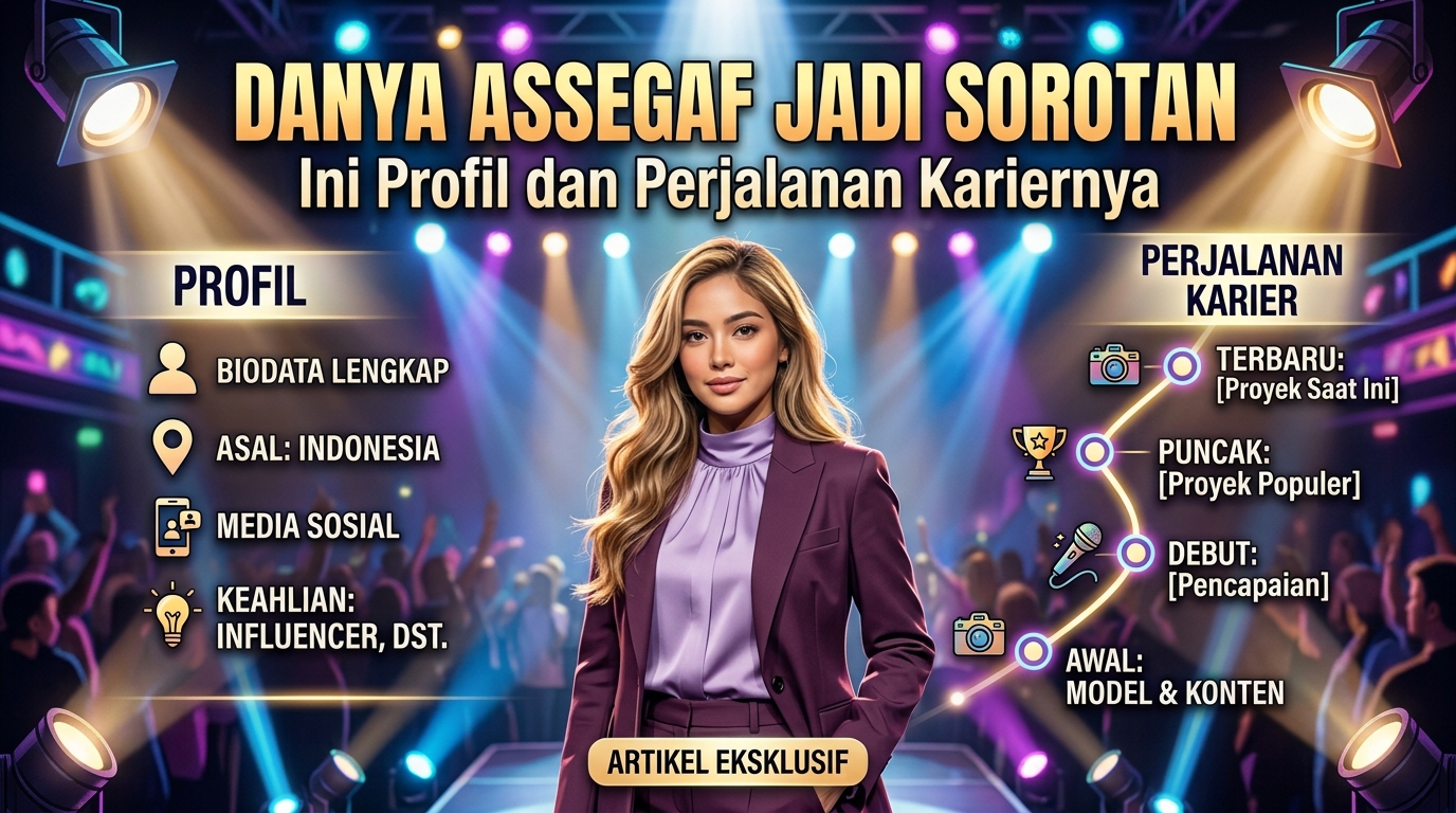 Danya Assegaf Jadi Sorotan, Ini Profil dan Perjalanan Kariernya